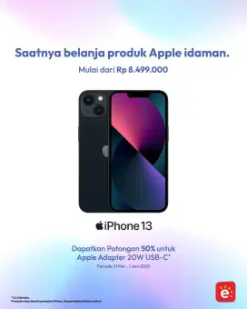 Iphone 13 128gb iBox Resmi || Cicilan syarat ktp aja