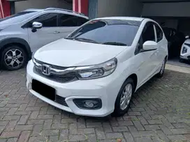 PROMO TERJANGKAU Angsuran 3jtaan || BRIO E CVT 1.2 AT 2022 PUTIH ISTIM
