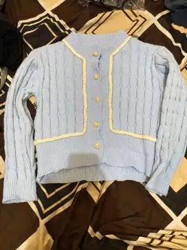cardigan/sweeter wanita rajut tebal