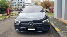 Km11rb mercedes benz mercy cla200 amg line 2023 hitam cash kredit bs