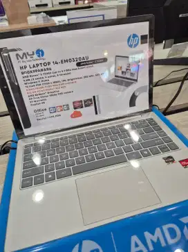 Kredit Laptop HP AMD Ryzen 3 7320U Bunga Spesial 0%