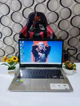 ASUS VIVOBOOK S14 X411UF-302 SLIM BEZELESS [RAM 8GB/SSD+HDD/DUAL VGA]