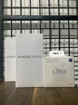 New Honor 200 Pro, Promo Free hadiah menarik bisa di cicil