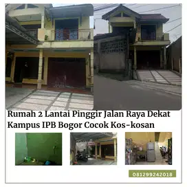 Rumah Dua Lantai Cocok Kos-kosan Selangkah Ke Kampus IPB Bogor SHM