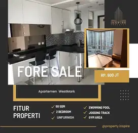 Jual Apartemen Westmark 2BR strategis best view jakarta barat
