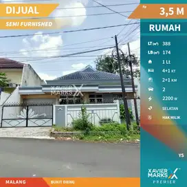 Dijual Rumah Siap Huni Bagus di Bukit Dieng Malang