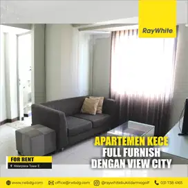 MURAH APARTEMEN WATERPLACE TOWER E DISEWAKAN FULL FURNISH
