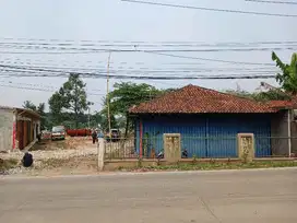 Tanah padat, tepi jalan, masuk kontainer di Cisauk Rays