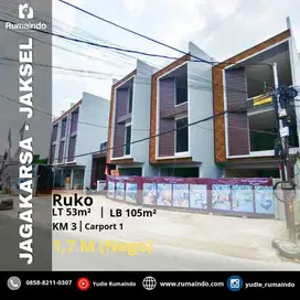 Ruko Cocok Untuk Usaha Dan Kantor di Jagakarsa Jakarta Selatan