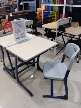 Dijual set meja belajar bahan kokoh