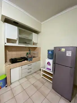 2BR furnish bagus view pool siap huni  Apt.Mediterania garden Res 1