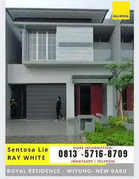 Dijual Rumah Baru Royal Residence Wiyung Surabaya NEW 4+1 K.Tidur