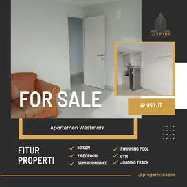 Dijual murah banget apart 2br best view dekat mall TA Cp Neo Sho