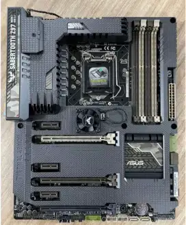 Paket Motherboard/Mobo Gaming z97 Mark 1 + i7 4790 + 32GB DDR3