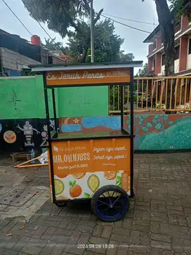 JUAL CEPAT Gerobak Es Jeruk