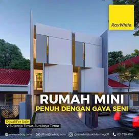 Rumah Mini Aesthetic, Baru, di Sutorejo Timur VI Dijuall