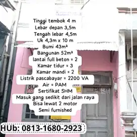 Rumah Bagus Semi Furnished SHM di Jl Tanah Pasir, Jakarta Utara