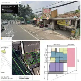 DIJUAL TANAH HARGA NJOP DIJALAN RAYA PASAR MINGGU PEJATEN TIMUR JAKSEL
