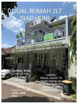 Dijual rumah di Mutiara Sentul hanya 5 mnt ke pintu tol Jagorawi