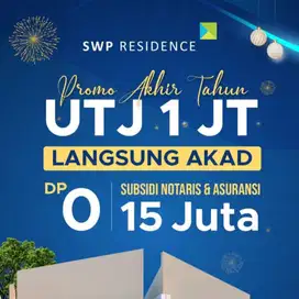 SWP Residence menganti benowo Promo Akhir tahun tanpa DP
