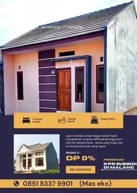 Rumah Strategis dan Nyaman Dekat Kota Malang