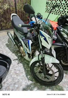 DI JUAL MOTOR SATRIA FU FACELITE 2014