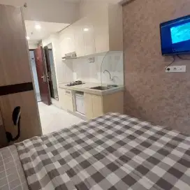 Sewa apartemen harian murah sky house BSD Tangerang selatan