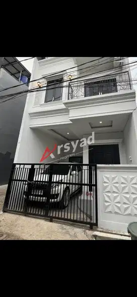 500 Jutaan Dapat Rumah Baru 2 Lantai Akses Mobil Surat SHM di JAKSEL