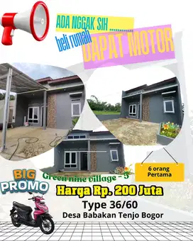 Rumah Baru Ada Taman Di Dalem Nya