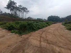 Dijual tanah kavling dengan fasilitas saluran selokan dan jalan lebar