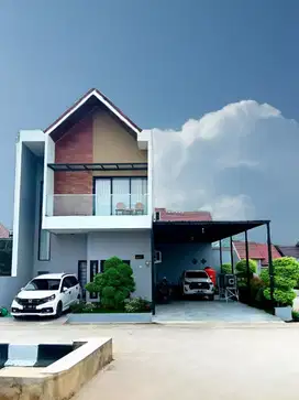 Rumah mulai 500 jutaan fasilitas kolam renang dll