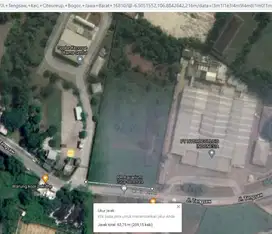 DIJUAL Tanah Kavling di Cibinong Citeureup Bogor Luas 1 Ha