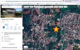 Tanah Murah 400 Meter ke Jalan Rencana Pintu Tol Bojong Gede & Bomang