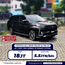 Veloz Q tss at 2021 pmk 2022 garansi mesin transmisi 5thn