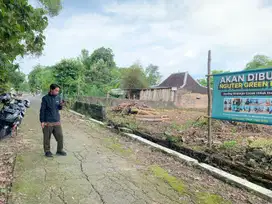 KAVLING MURAH BARAT PASAR NGUTER COCOK UNTUK INVESTASI