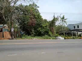 Dijual tanah kosong murah di pinggir jalan raya Serang