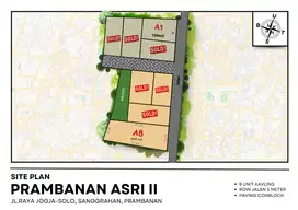 Tanah 50 Meter Jalan Raya Jogja-Solo Bisa Dicicil