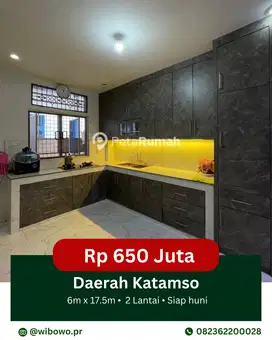 DIJUAL RUMAH JALAN BRIGJEND KATAMSO GANG SUBUR LAMA