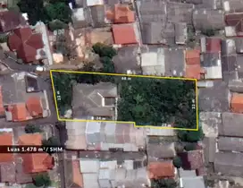 Depok timur sukmajaya keadilan tanah luas 1478 cocok untuk cluster