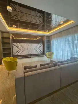 Disewakan Rumah Mewah Golf Island 8x25 Type Palm Full Furnish + Kolam