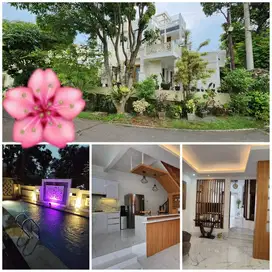 Sentul City, rumah rasa villa,privat  kolam renang, turun harga ,
