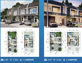 Rumah Baru Free PPN Dekat Toll di Regensi Melati Mas Serpong