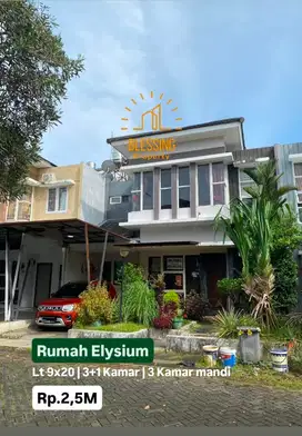 jual rumah elysium tanjung bunga