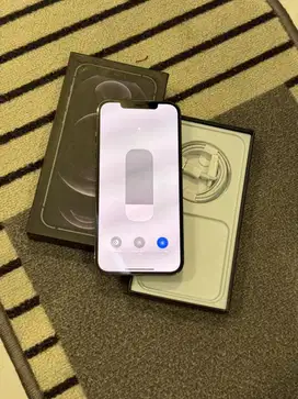 Dijual Iphone 12 Promax 256GB Graphite Mulus Lengkap Terdaftar