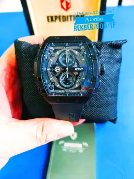 Expedition Sports RM Chronograph Fullblack 6782 Fullset Mulus