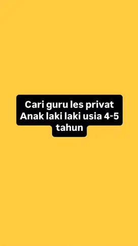 Cari guru les privat
