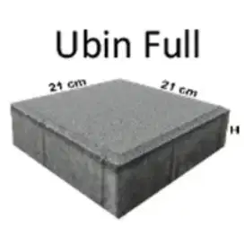PavingBlock model Ubin (fullpave) Hidrolik K300 Bekasi