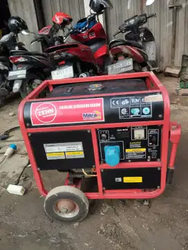 Mesin Genset Zehn 8000 Watt Bekas Rumah