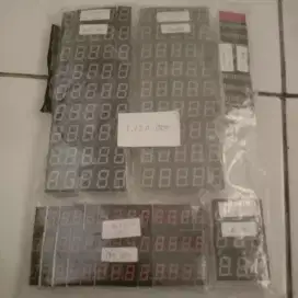 LED 7-segment CA CC dan BAR 10 baris