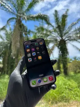 IPHONE 14 PRO 256GB, SPACE BLACK - ALL OPERATOR - INTER (LENGKAP)